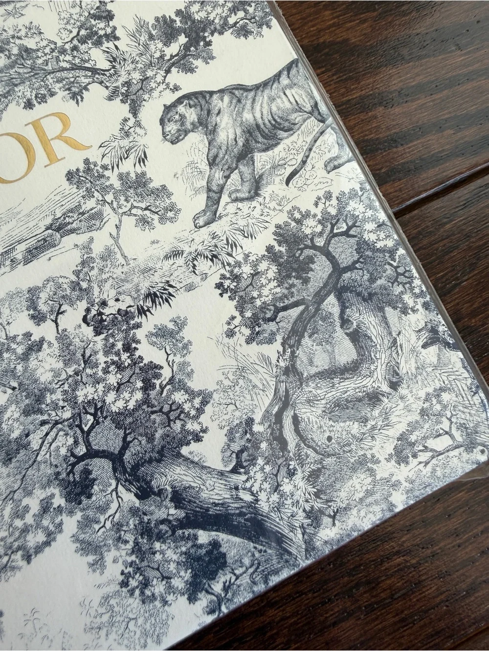 Dior Toile De Joy Hardcover Notebook in Gold color logo - Made in France 🇫🇷